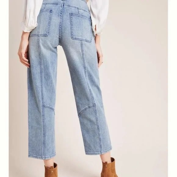 Anthropologie Pilcro and The letterpress front seamed Jeans size 27 - Picture 4 of 14